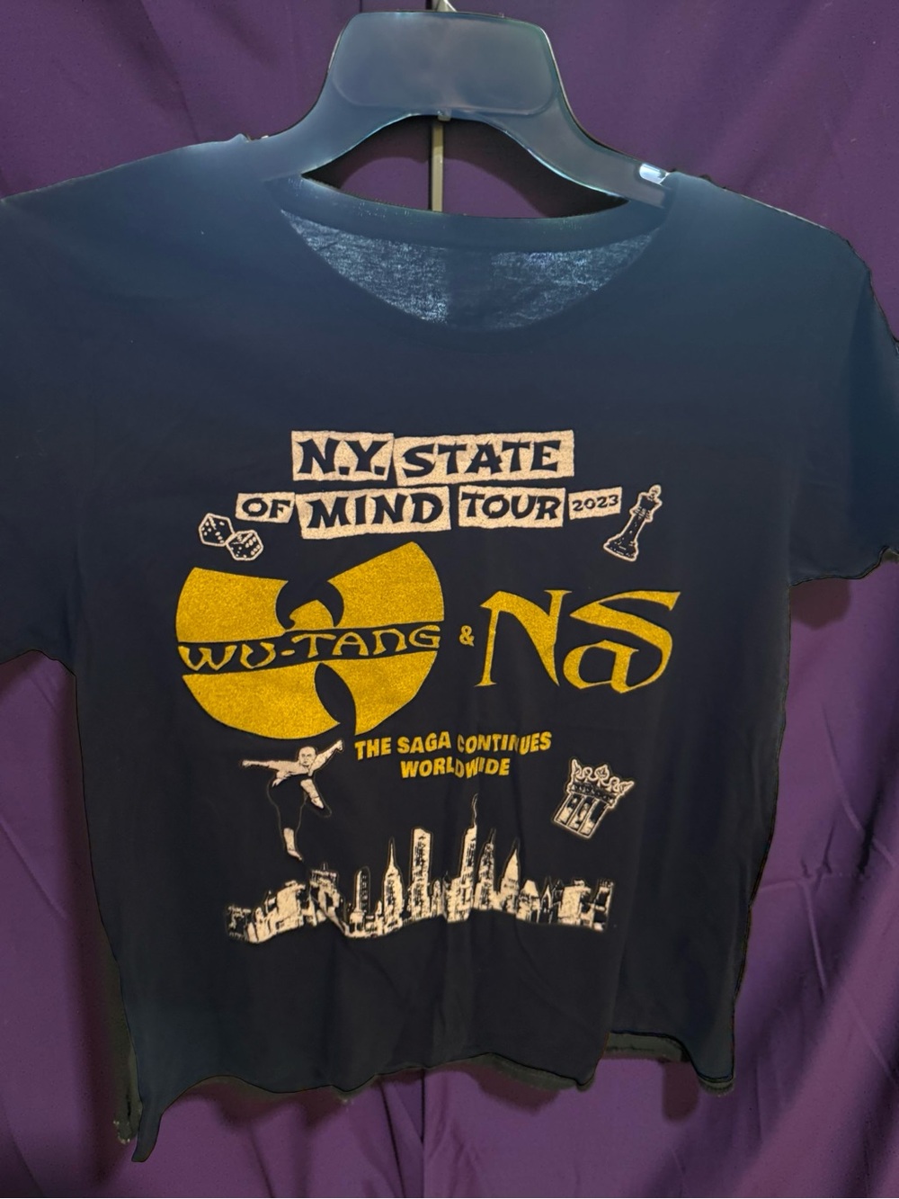 State of Mind Black and Yellow Tour Graphic Tee